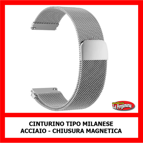 Cinturino acciaio maglia - cinturino,